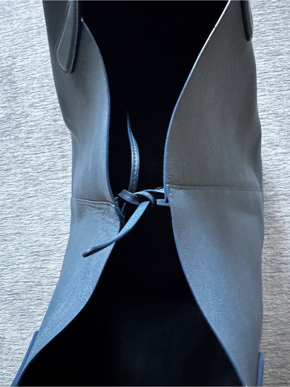 Mansur Gavriel Navy Soft Tote - Picture 7 of 9